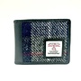 Harris Tweed Blue Check Bifold Wallet