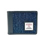 Harris Tweed Blue Herringbone Bifold Wallet