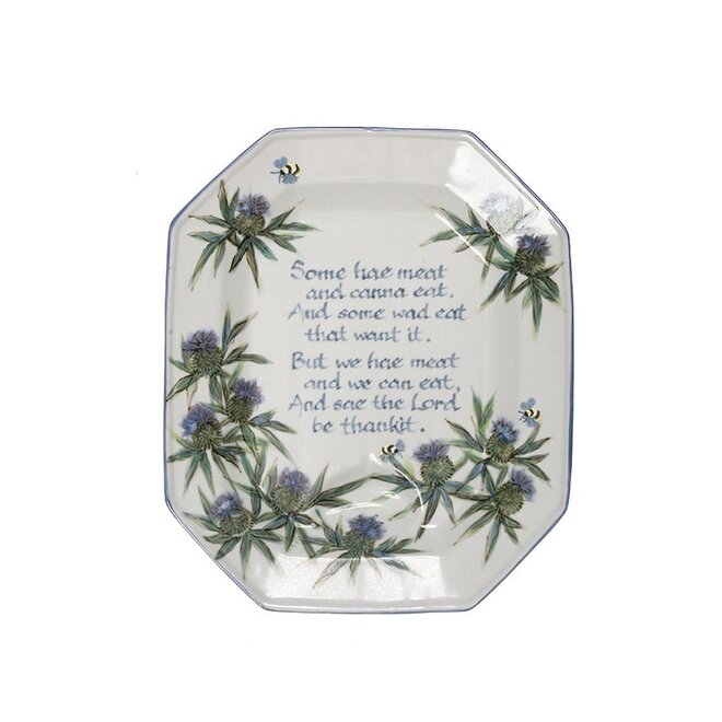 Highland Stoneware Selkirk Grace Ashet