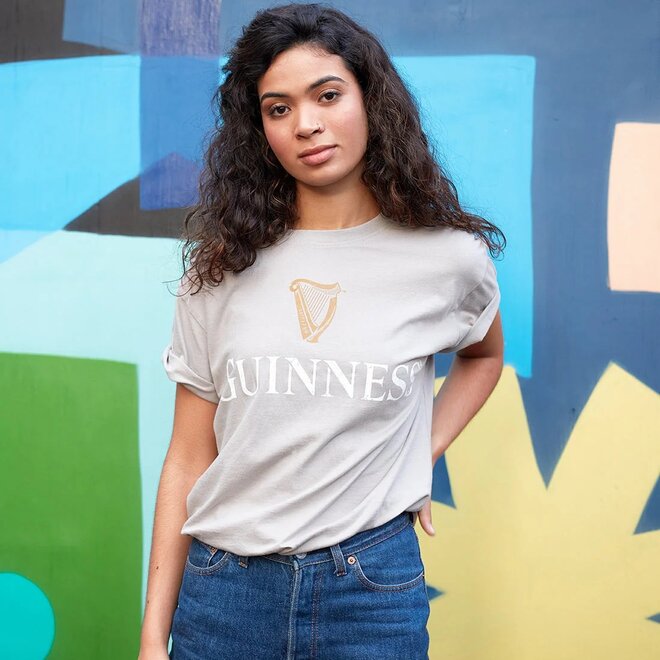 Guinness Harp Beige Premium Tee (Medium)