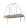 Vintage Bench, Miniature - Off White
