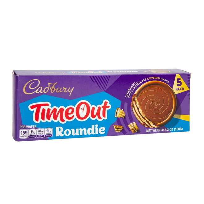 Cadbury Time Out Roundie 5 Pack
