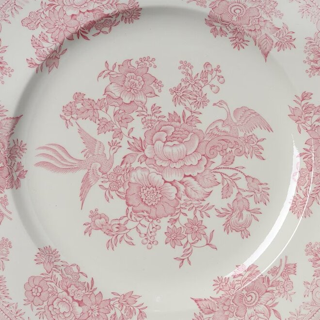 Pink Asiatic Pheasants Pudding & Soup Bowl