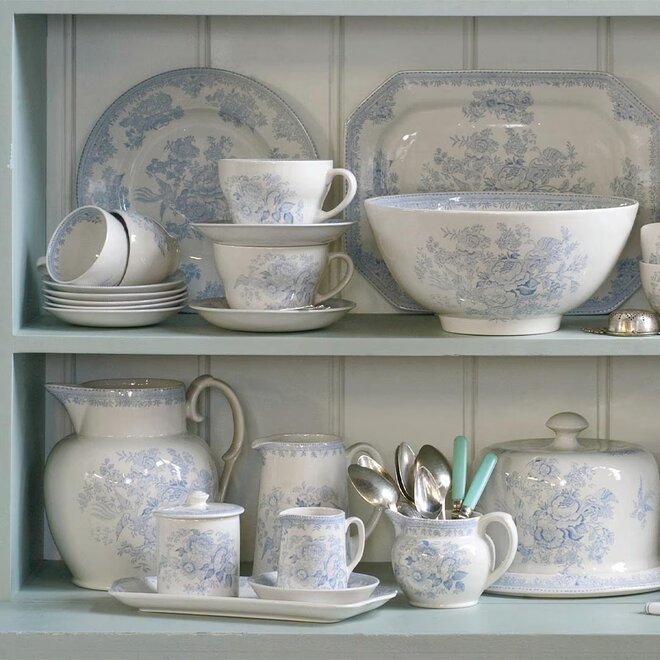 Blue Asiatic Pheasants Breakfast Cup Gift Set