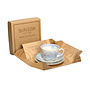 Blue Asiatic Pheasants Breakfast Cup Gift Set