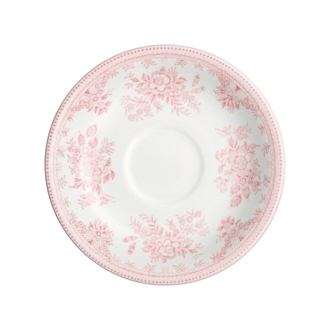 Pink Asiatic Pheasants Teacup & Saucer