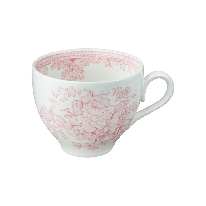 Pink Asiatic Pheasants Teacup & Saucer