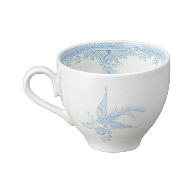 Blue Asiatic Pheasants Teacup & Saucer