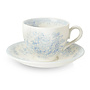 Blue Asiatic Pheasants Teacup & Saucer