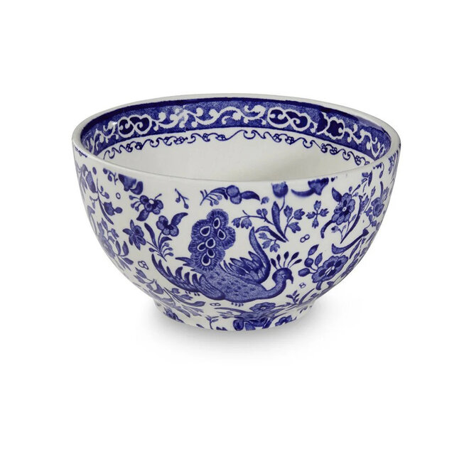Blue Regal Peacock Sugar Bowl