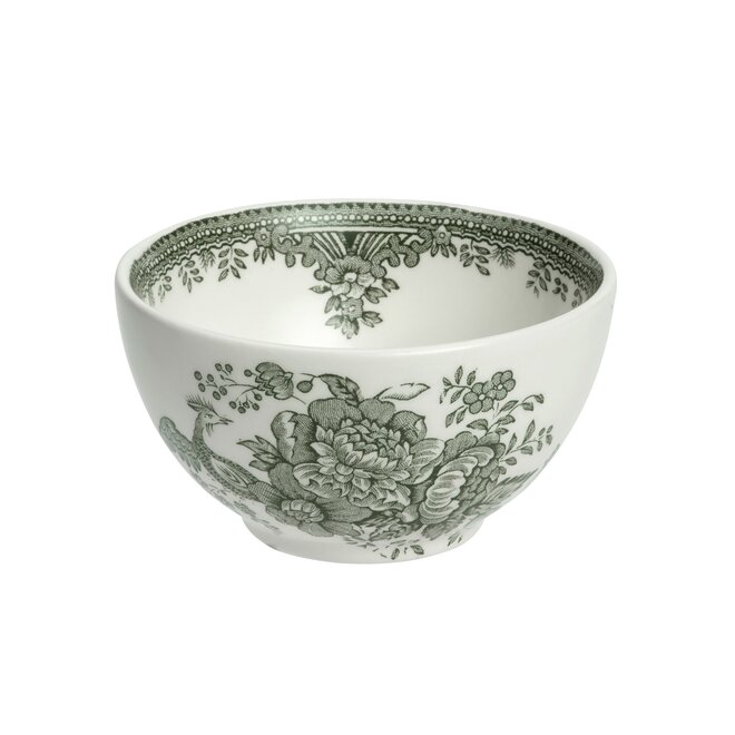 Dark Green Asiatic Pheasants Small Sugar Bowl
