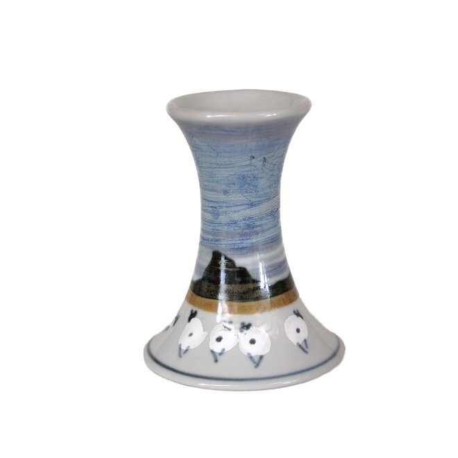 Highland Stoneware Sheep Bud Vase