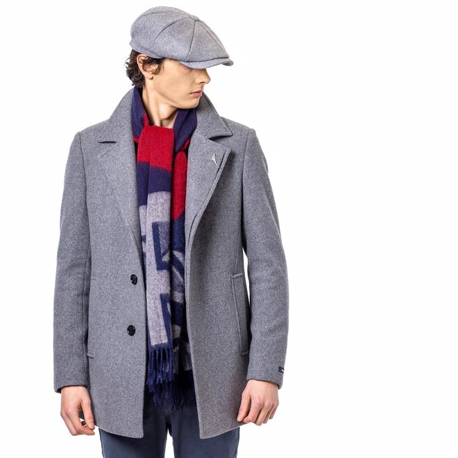 Union Jack Pure Brushed  Wool Scarf