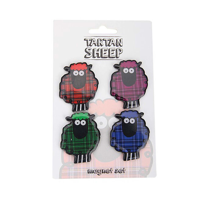 Tartan Sheep Magnets