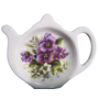 Adderley Ceramics Pansy Tea Tidy