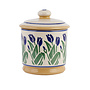 Blue Blooms Lidded Sugar Bowl