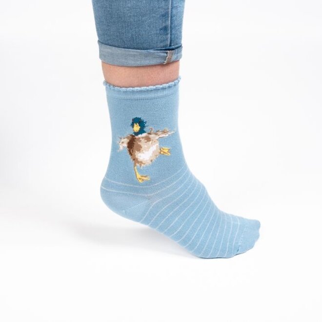 'A Waddle & a Quack' Duck Women's Socks
