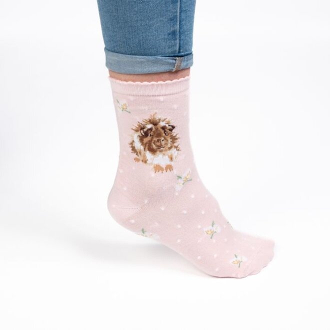 'Grinny Pig' Guinea Pig Women's Socks