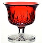 Lismore Crimson Small Footed Bowl