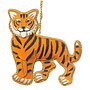 St. Nicolas Tiger Ornament