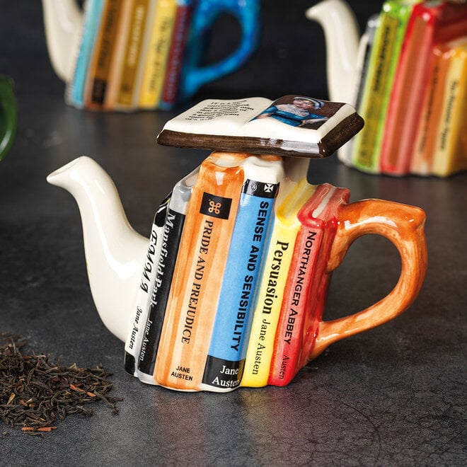 Carters of Suffolk Jane Austen Books 1 Cup Teapot