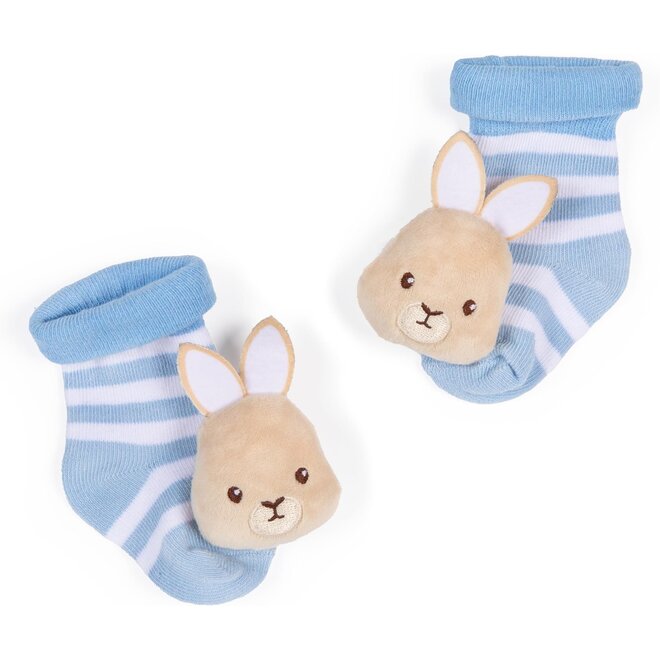 Beatrix Potter Peter Rabbit Socks with Rattles