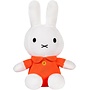 White Miffy 8" Plush Toy with Orange Dress