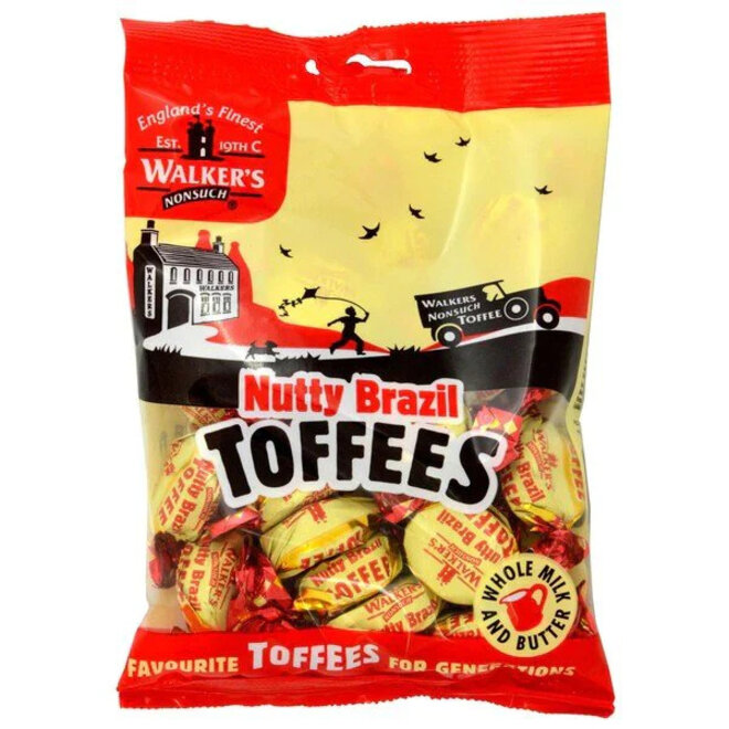 Walkers Nonsuch Nutty Brazil Toffees