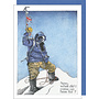 Everest Confused Hiker Greeting Card