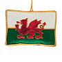 St. Nicolas Welsh Flag Ornament