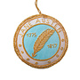St. Nicolas Jane Austen Roundel Ornament