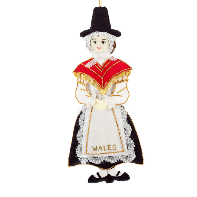 St. Nicolas Welsh Lady Ornament