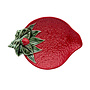 Bordallo Pinheiro Strawberry Olive Dish