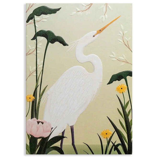 Heron Greeting Card