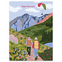 Hiking Anniversary Card