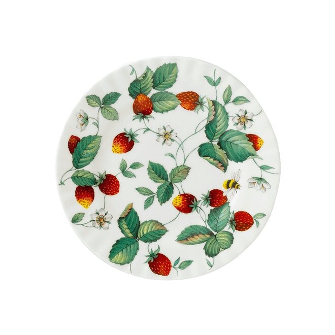 Alpine Strawberry Dessert Plate