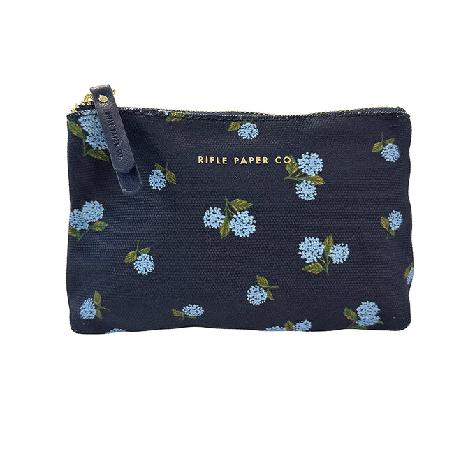Hydrangea Small Zippered Pouch