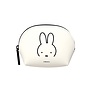 Miffy Silicone White Zipper Pouch