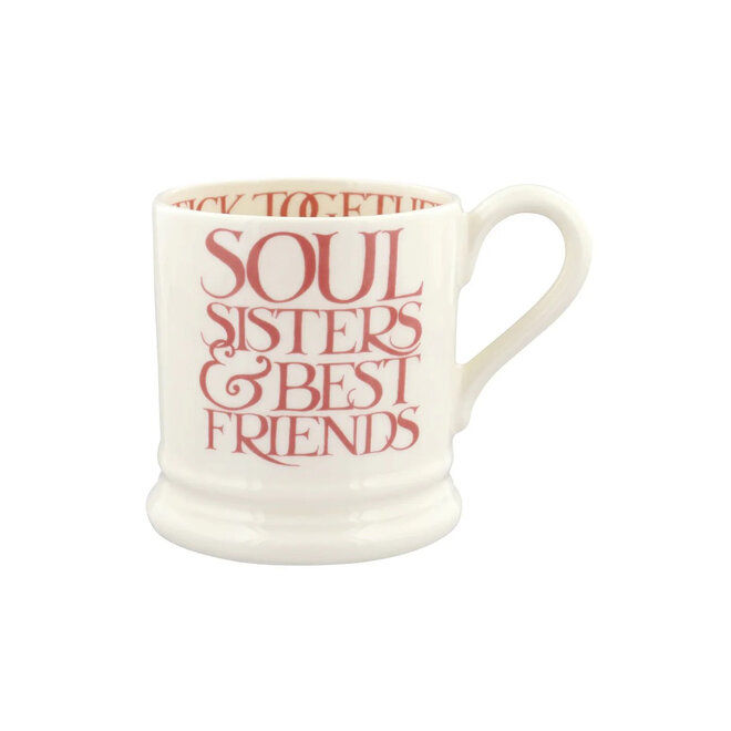 Pink Toast Soul Sisters 1/2 Pint Mug