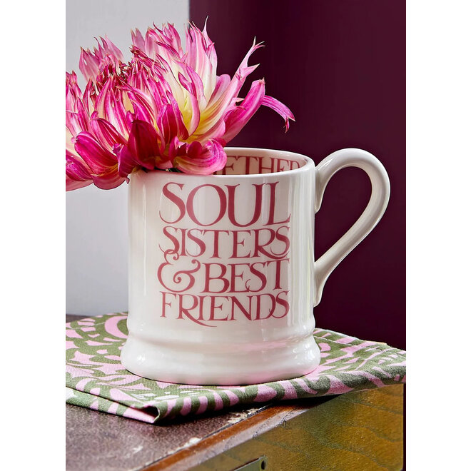 Pink Toast Soul Sisters 1/2 Pint Mug