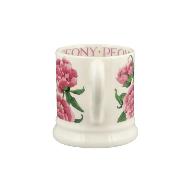 Flowers Pink Peony 1/2 Pint Mug