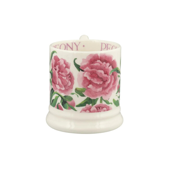 Flowers Pink Peony 1/2 Pint Mug