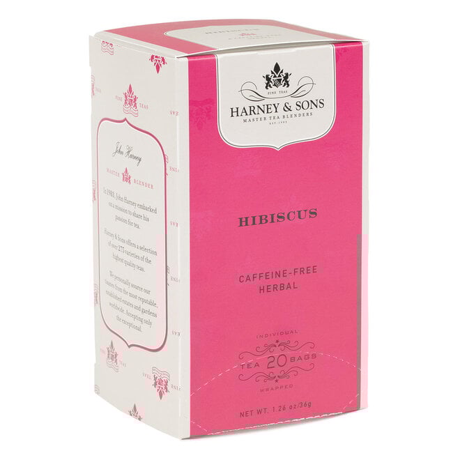 Harney & Sons Organic Hibiscus Herbal Premium 20s
