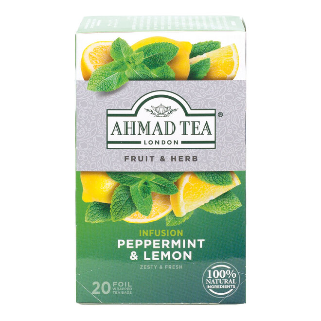 Ahmad Peppermint & Lemon Herbal 20s