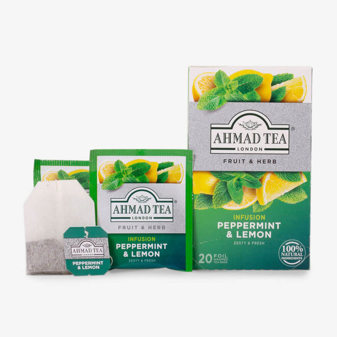 Ahmad Peppermint & Lemon Herbal 20s
