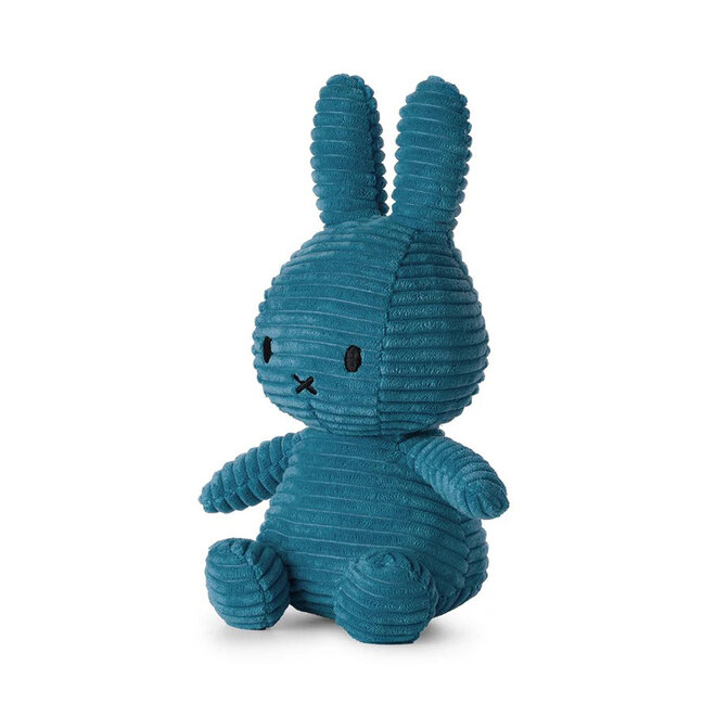 Aviator Blue Corduroy 9" Sitting Miffy