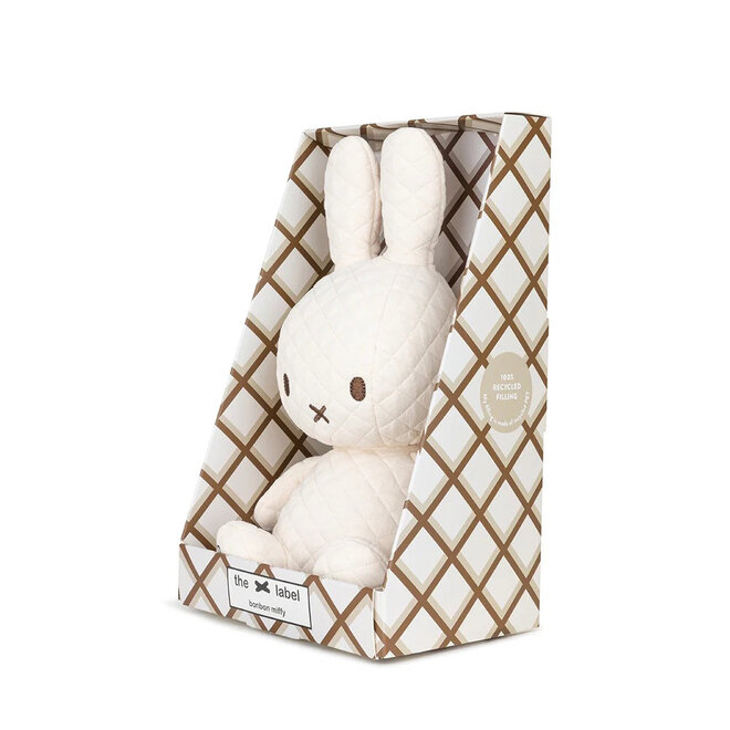 Cream 9" Sitting Miffy in Giftbox