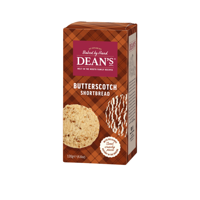 Dean's Butterscotch Shortbread