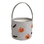 Pumpkin Beaded Halloween Bucket