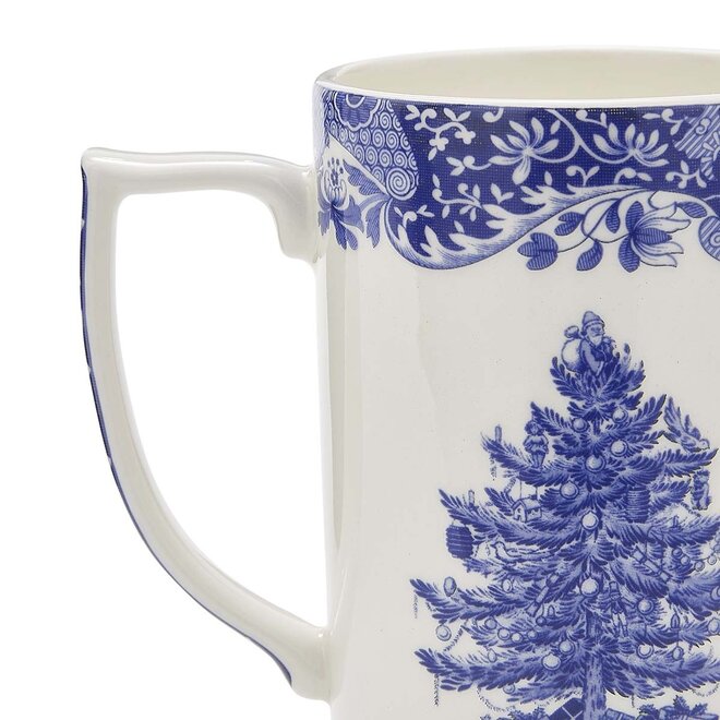 Blue Italian Christmas Tree Mug